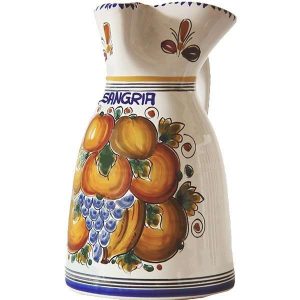 Fruit Pattern Sangria Pitcher